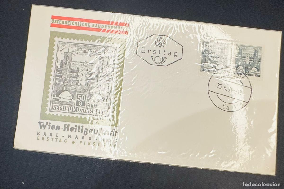 Sellos: CM) 1964. AUSTRIA. ARCHITECTURE. FDC. AUSTRIAN MONUMENTS. XF - Foto 1