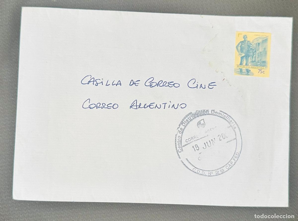 Sellos: CM) 2000. ARGENTINA. POSTMAN. INTERNAL MAIL. XF - Foto 1