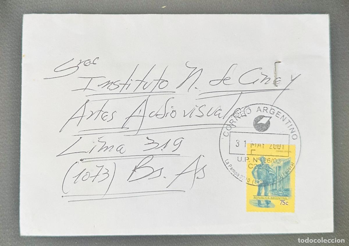 Sellos: CM) 2001. ARGENTINA POSTMAN. INTERNAL MAIL. XF - Foto 1