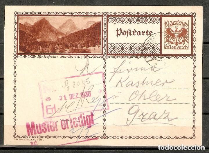 Sellos: AUSTRIA. ENTERO POSTAL ILUSTRADO, Hinterstoder - Foto 1
