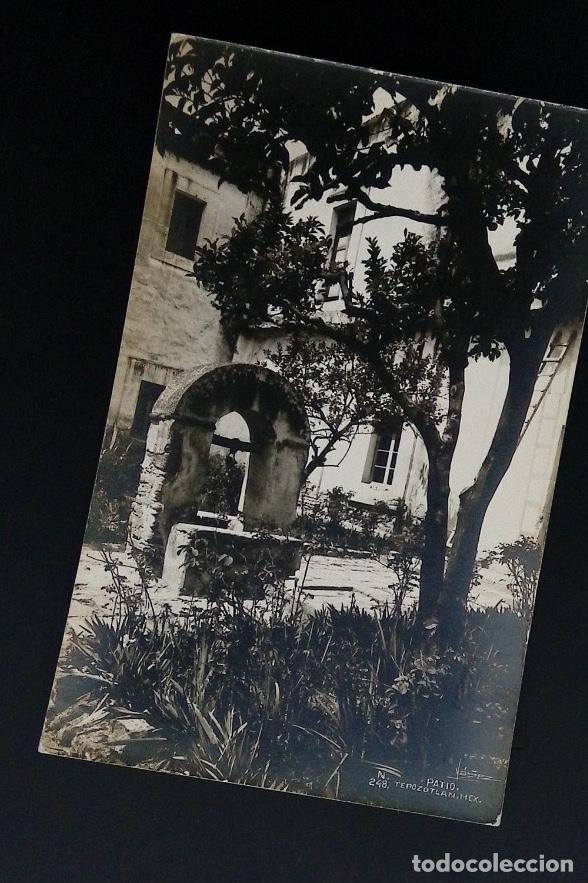 Timbres: CMI) 1943. MEXICO. TOURIST POSTCARD. TEPOTZOTL&Aacute;N COURTYARD. XF