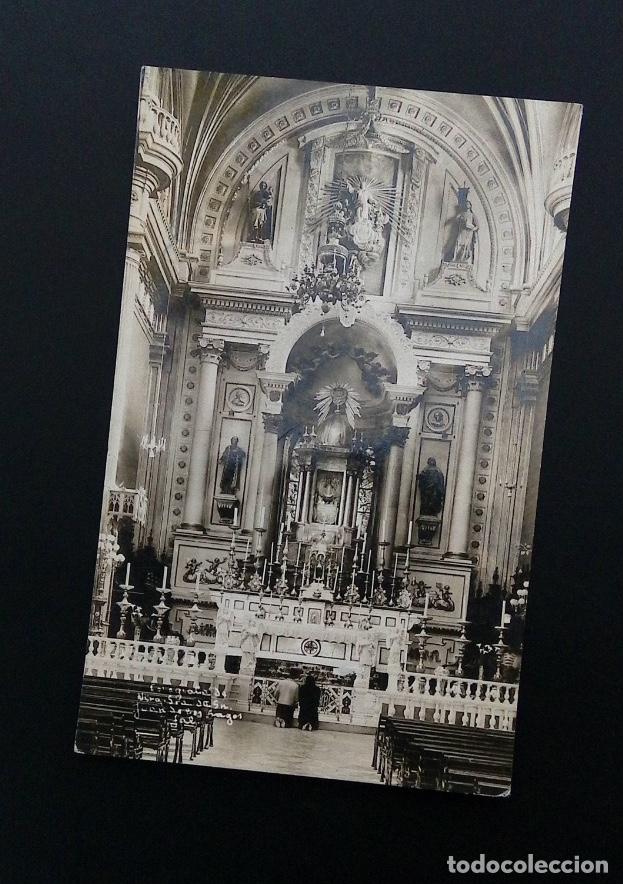 Timbres: CMI) 1945. MEXICO. POSTCARD. INTERIOR OF THE BASILICA DE LOS REMEDIOS. XF