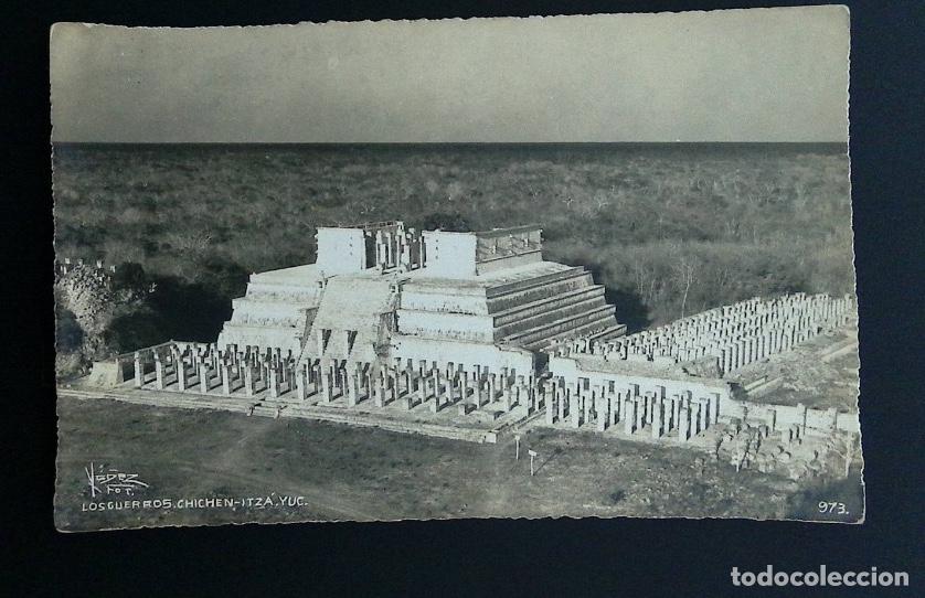 Timbres: CMI) 1950. MEXICO. TOURIST POSTCARD. PYRAMIDS OF CHICH&Eacute;N ITZ&Aacute;. XF
