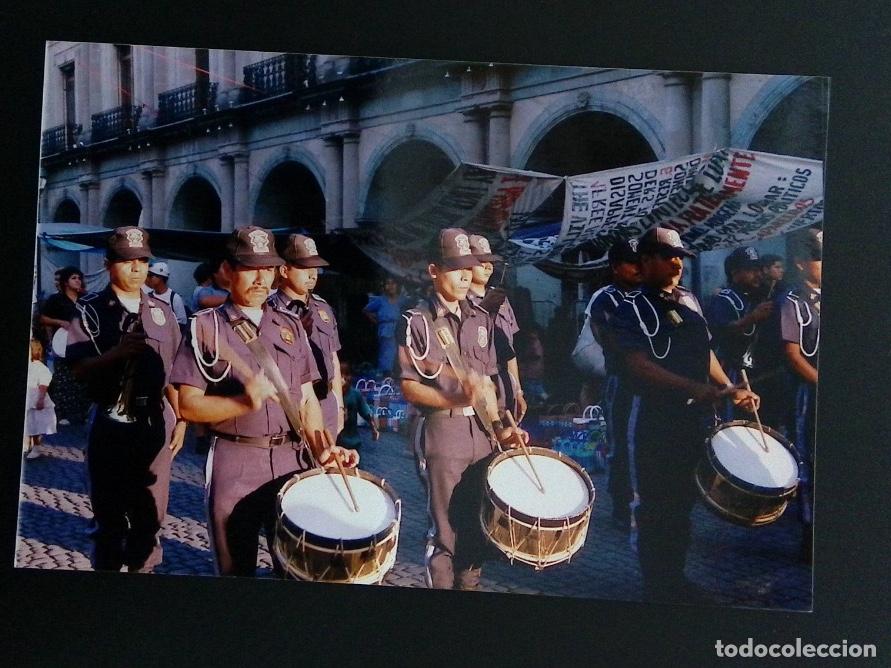 Timbres: CMI) 1990. MEXICO. POSTCARD. PUBLIC PARADE OF A POLICE DRUM AND BUGLE CORPS. XF
