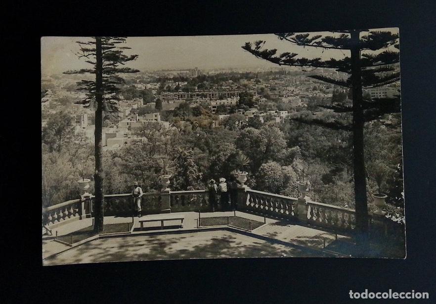 Sellos: CMI) 1920. MEXICO. POSTCARD. VIEW FROM CHAPULTEPEC CASTLE. XF