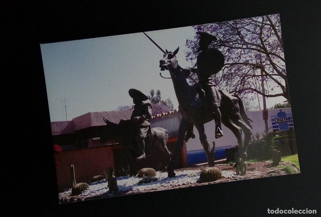 Sellos: CMI) 2007. MEXICO. PHOTOGRAPH OF AN URBAN SITE. MONUMENT: STATUE OF QUIXOTE AND SANCHO. XF