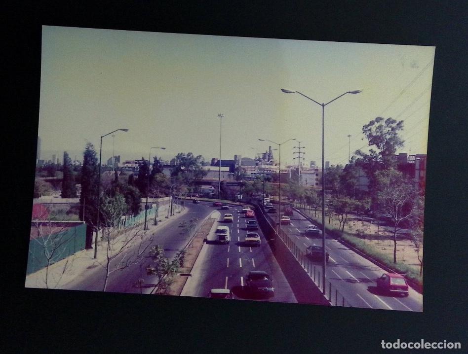 Sellos: CMI) 1990. MEXICO. URBAN PHOTOGRAPH OF TRAFFIC ON CHURUBUSCO AVENUE. XF