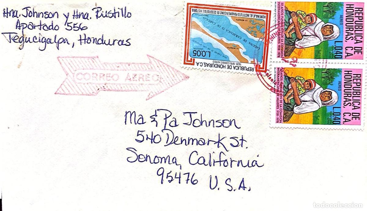 Timbres: CMI) 1978. HONDURAS. 50TH ANNIVERSARY OF THE INTER-AMERICAN COMMISSION OF WOMEN; ​​LAGUNA DE CARATAS