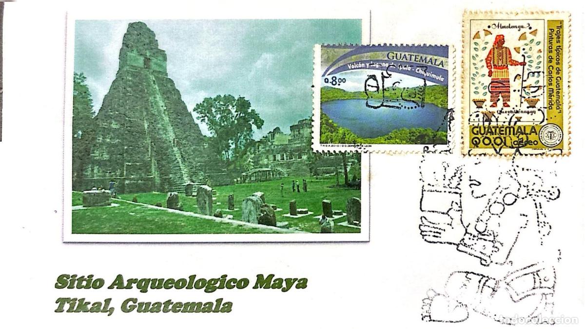 Sellos: CMI) 2014. GUATEMALA. TRADITIONAL COSTUMES OF GUATEMALA. PAINTINGS BY CARLOS M&Eacute;RIDA AND LANDSCAPES.
