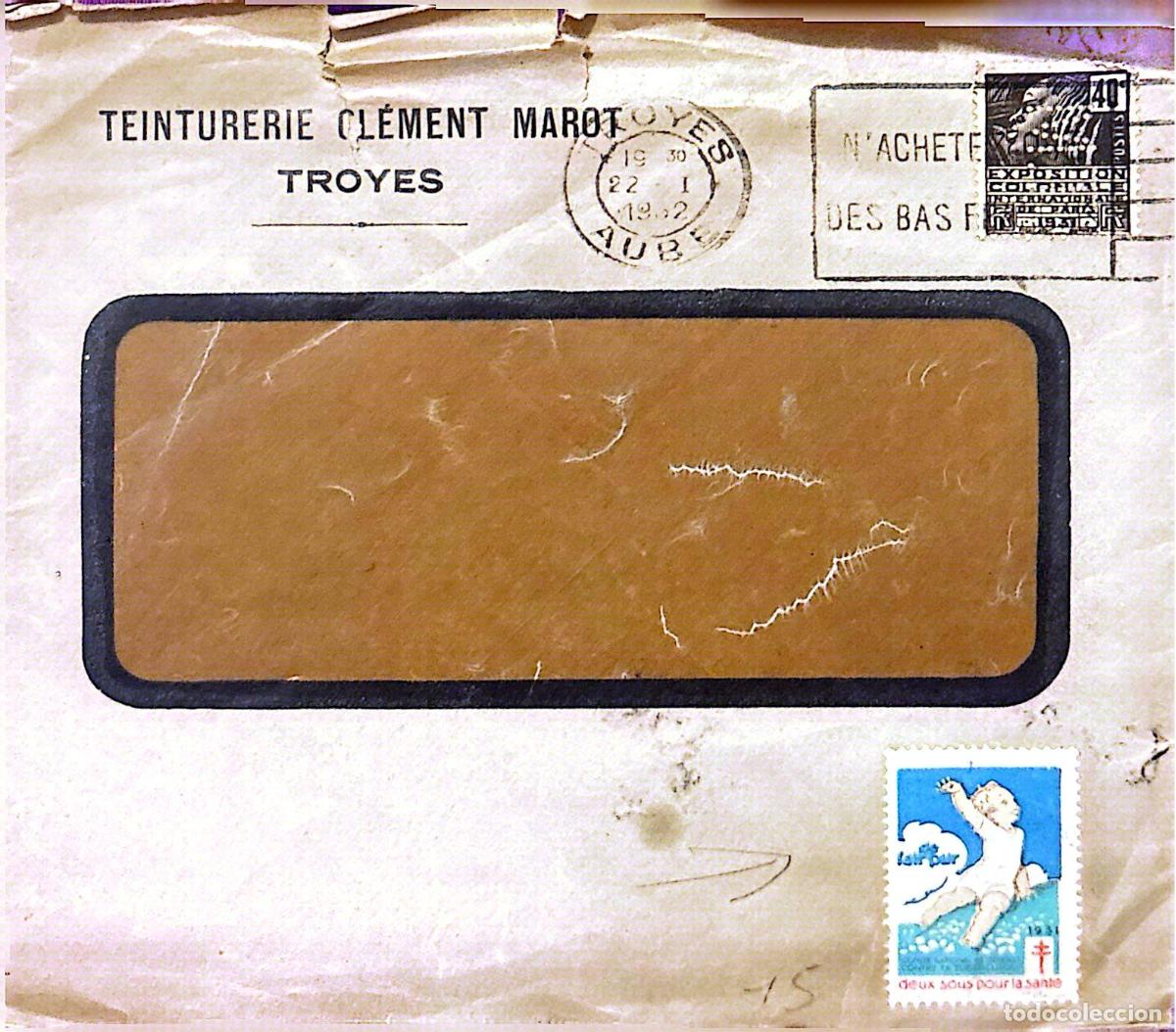 Briefmarken: CMI) 1952. FRANCE. TRADE EXHIBITION AND CHILDHOOD ANTI-TUBERCULOSIS VIGNETTE. XF