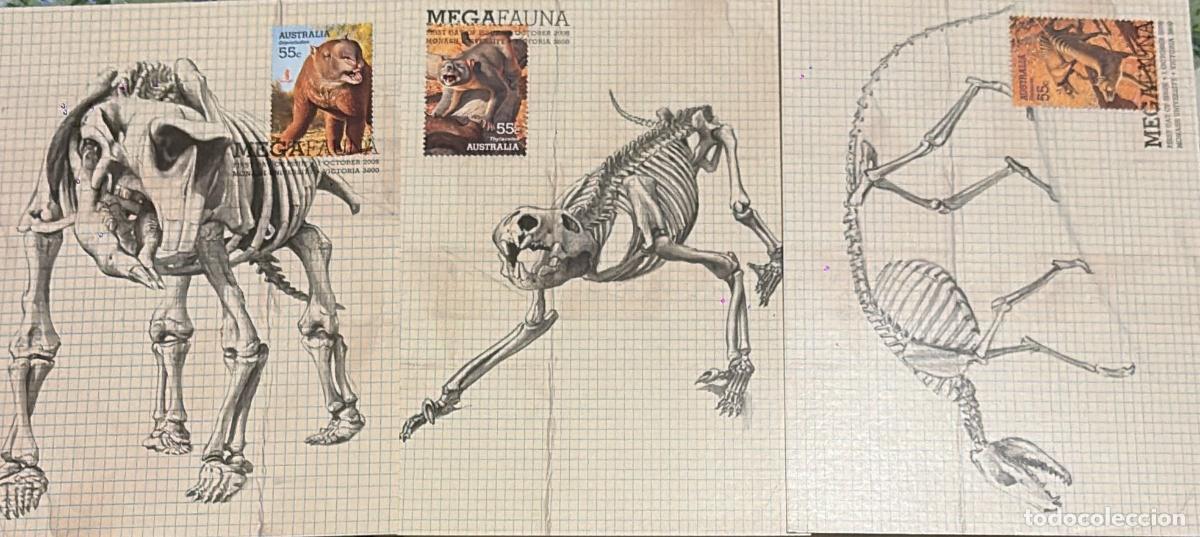 Sellos: CMI) 2008. AUSTRALIA. PALEONTOLOGY / EXTINCT FAUNA. AUSTRALIAN PREHISTORIC FAUNA. XF