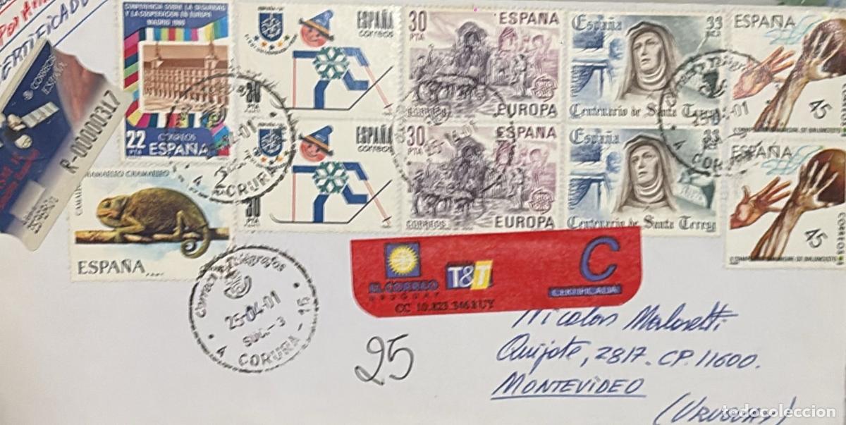 Sellos: CMI) 2001. SPAIN. CHAMELEON. BASKETBALL. WINTER SPORTS. CHILDREN'S SKIING. ARCHITECTURE AND HISTORY.