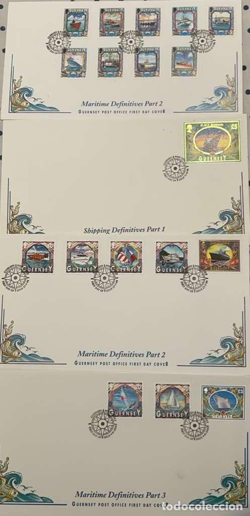 Sellos: CMI) 1980. GUERNSEY. REGULAR MARITIME SERIES: SHIPS. XF
