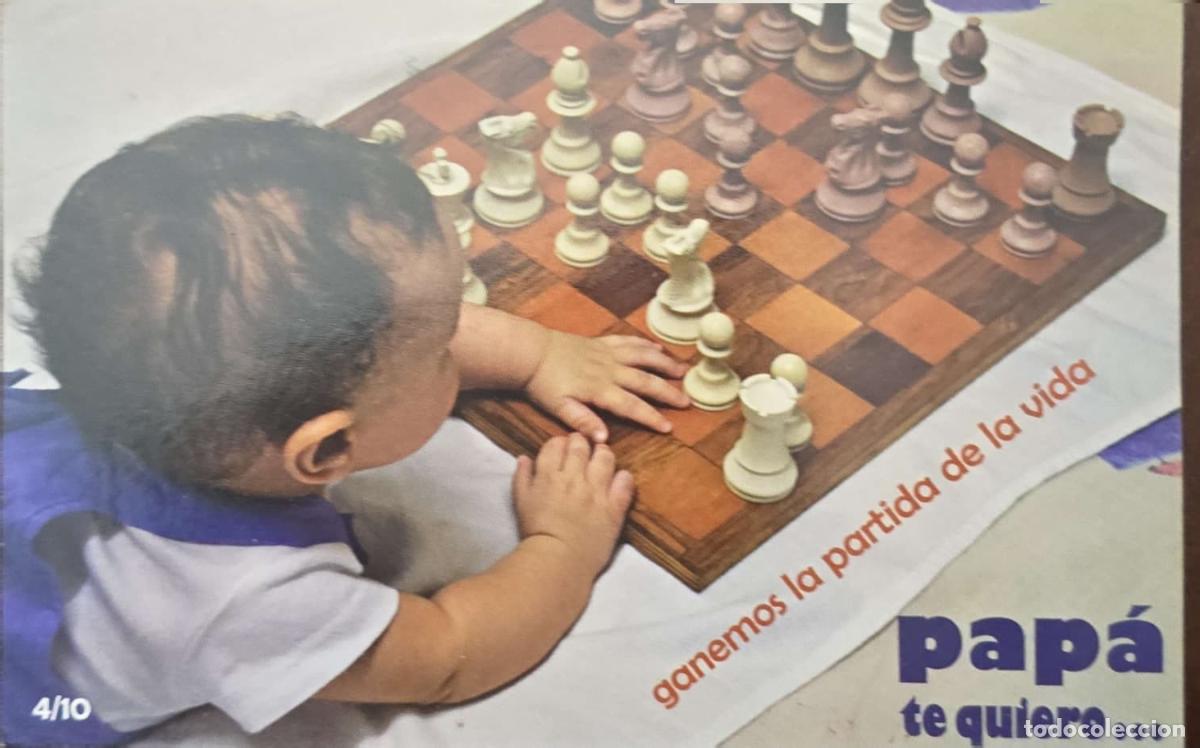 Sellos: CMI) 2010. ARGENTINA. ARTISTIC FAMILY POSTCARD FEATURING A BABY AND A CHESSBOARD. XF