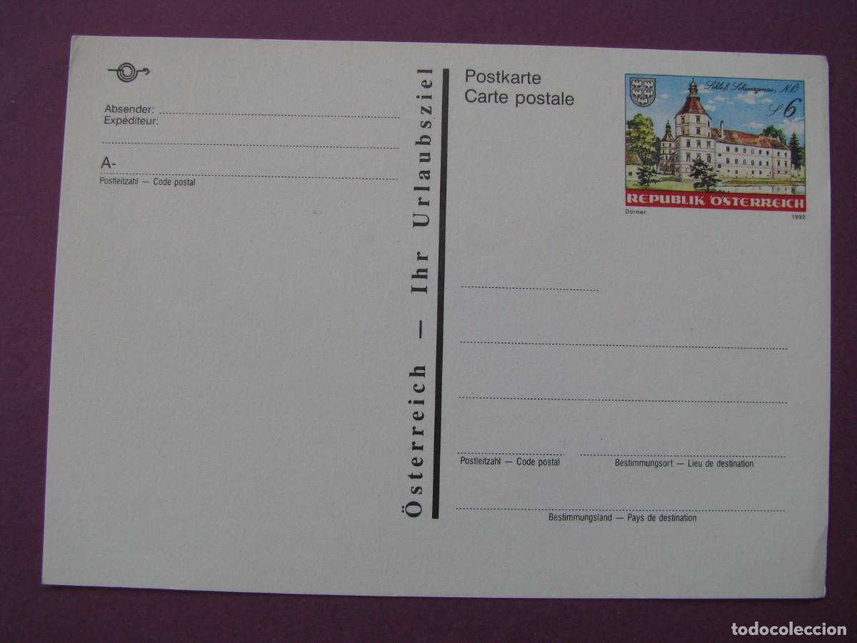 Sellos: ENTERO POSTAL DE AUSTRIA 1992. - Foto 1