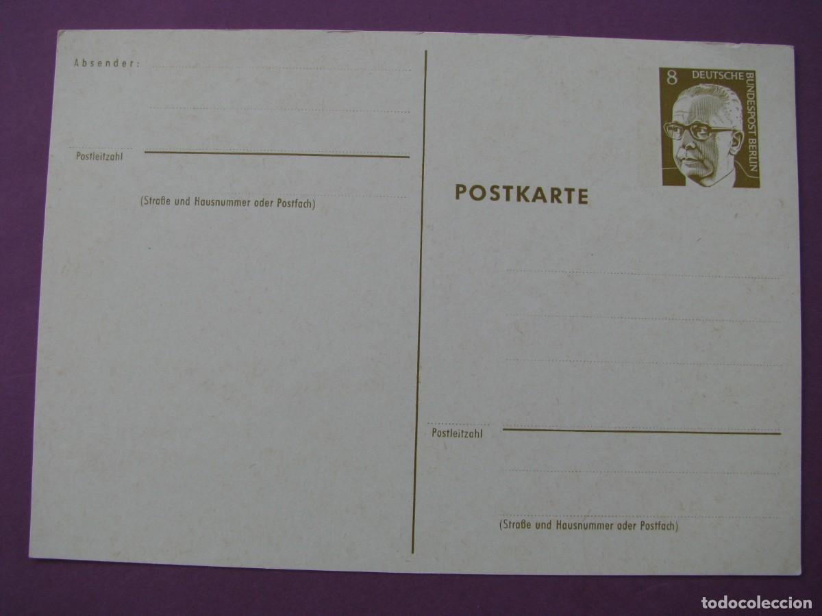 Sellos: ENTERO POSTAL DE ALEMANIA OCCIDENTAL 1971.