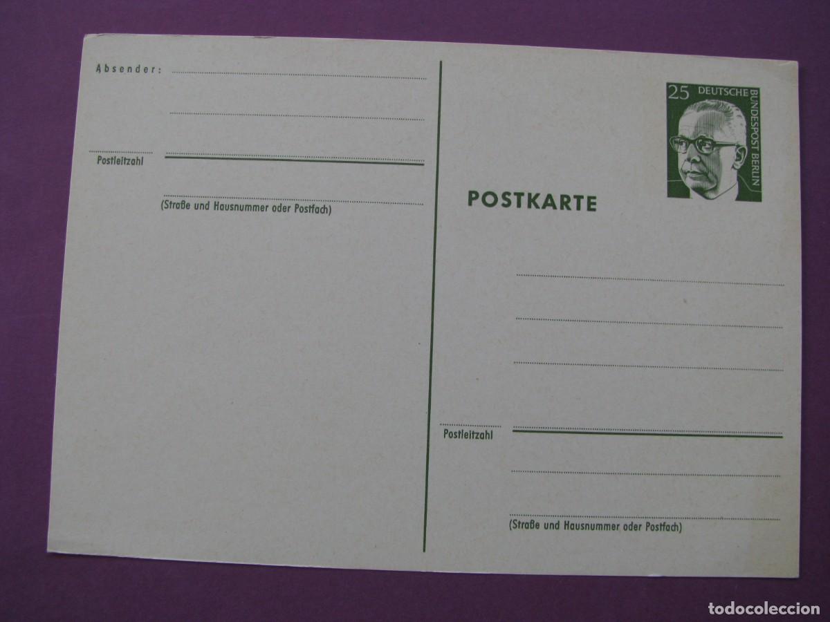 Sellos: ENTERO POSTAL DE ALEMANIA OCCIDENTAL 1971.