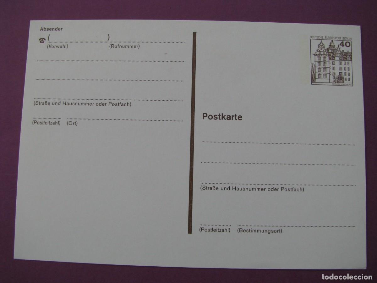 Sellos: ENTERO POSTAL DE ALEMANIA OCCIDENTAL 1977