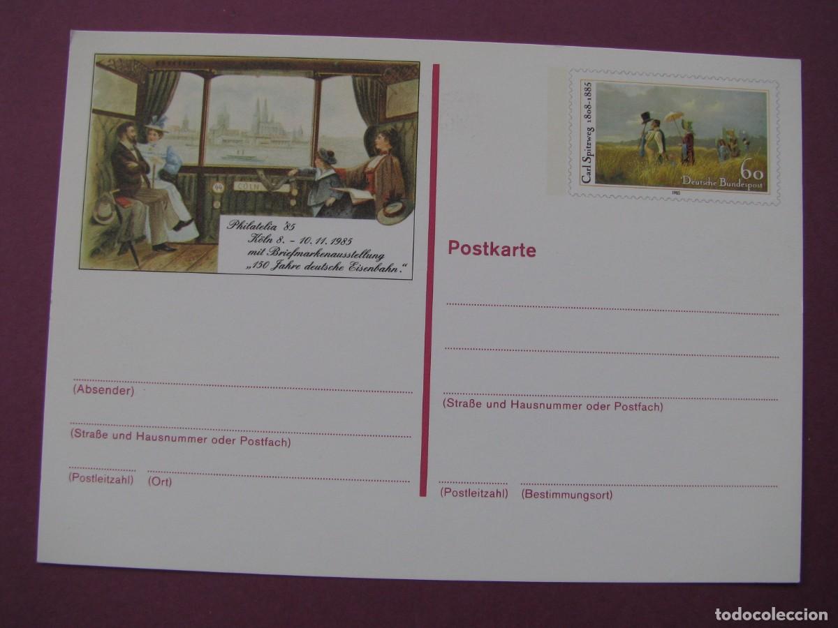 Sellos: ENTERO POSTAL DE ALEMANIA OCCIDENTAL 1985. PHILATELIA 85