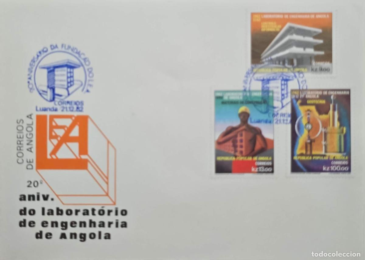 Francobolli: CMI) 1982. ANGOLA. 20TH ANNIVERSARY OF THE LABORAT&Oacute;RIO DE ENGENHARIA DE ANGOLA IN LUANDA. CIVIL HIST