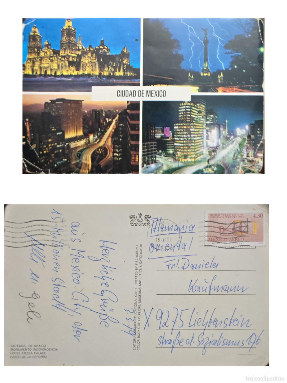 Francobolli: CMI) 1979. MEXICO. ARCHITECTURE AND URBAN ICONS / VIEWS OF THE CATHEDRAL, THE INDEPENDENCE MONUMENT,