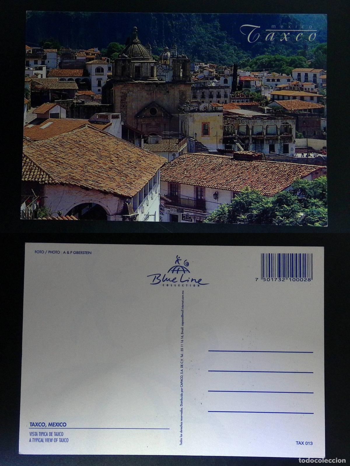 Sellos: CMI) 1998. MEXICO. TYPICAL COLONIAL VIEW OF THE CITY OF TAXCO, GUERRERO, FEATURING RED-TILED FACADES