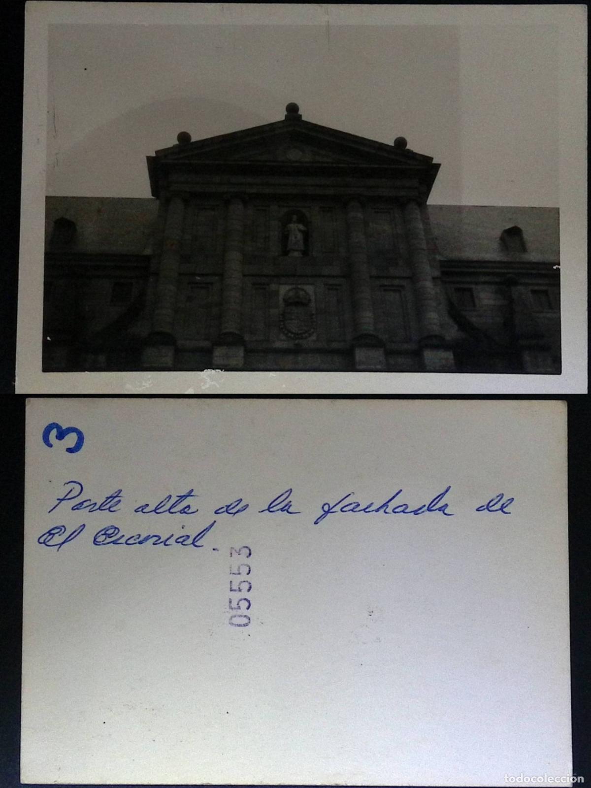 Sellos: CMI) 1975. SPAIN. HISTORIC ESCORIAL ARCHITECTURE / UPPER SECTION OF THE FA&Ccedil;ADE OF THE ROYAL MONASTER