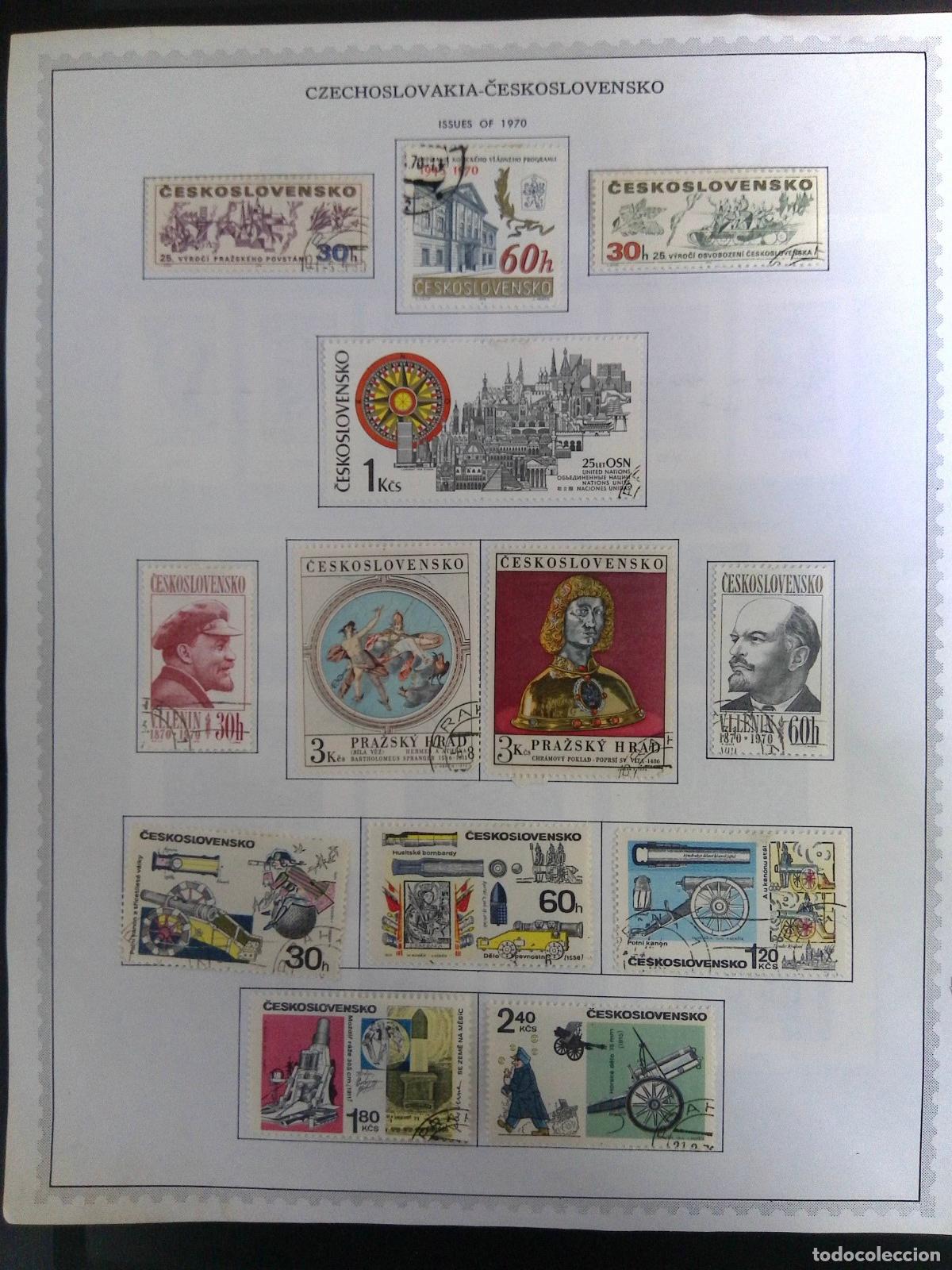 Francobolli: CMI) 1970. CZECHOSLOVAKIA. ANNIVERSARY OF THE PRAGUE UPRISING, TRIBUTE TO LENIN, THE UN, AND HISTORY