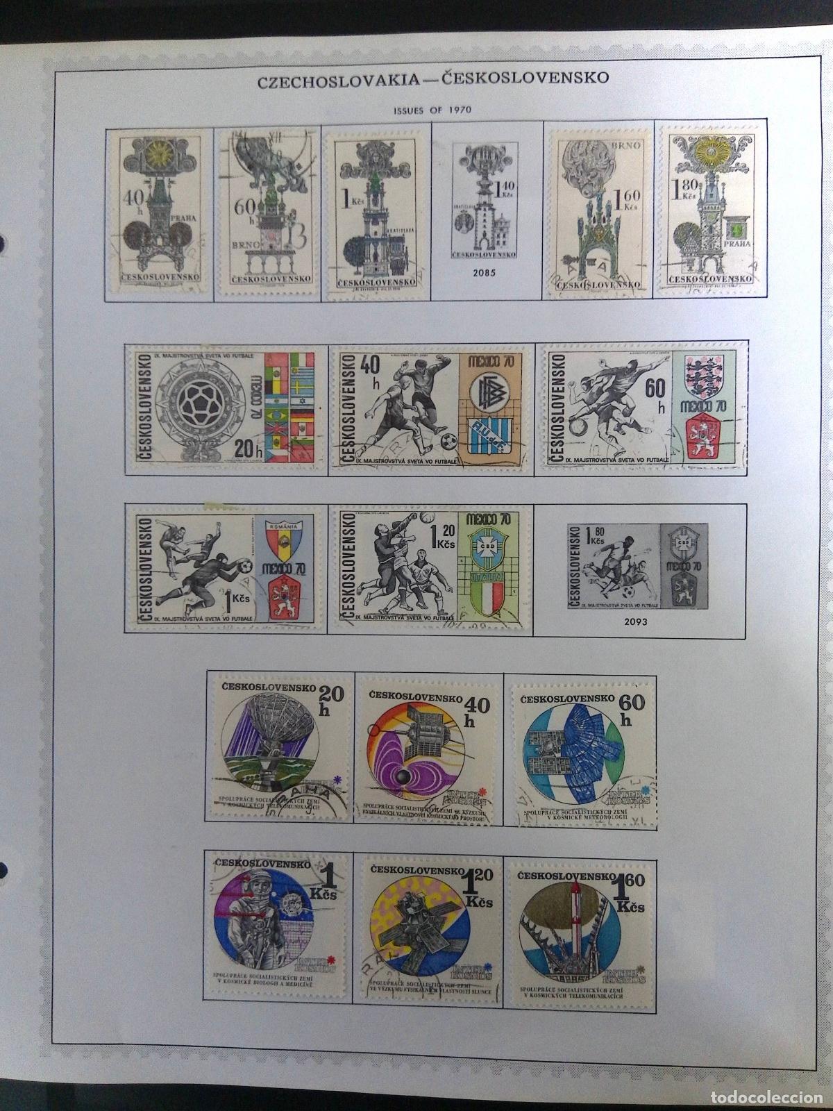 Francobolli: CMI) 1970. CZECHOSLOVAKIA. MEXICO '70 WORLD CUP ISSUES, VIEWS OF BRNO, AND SCIENTIFIC RESEARCH ACHIE