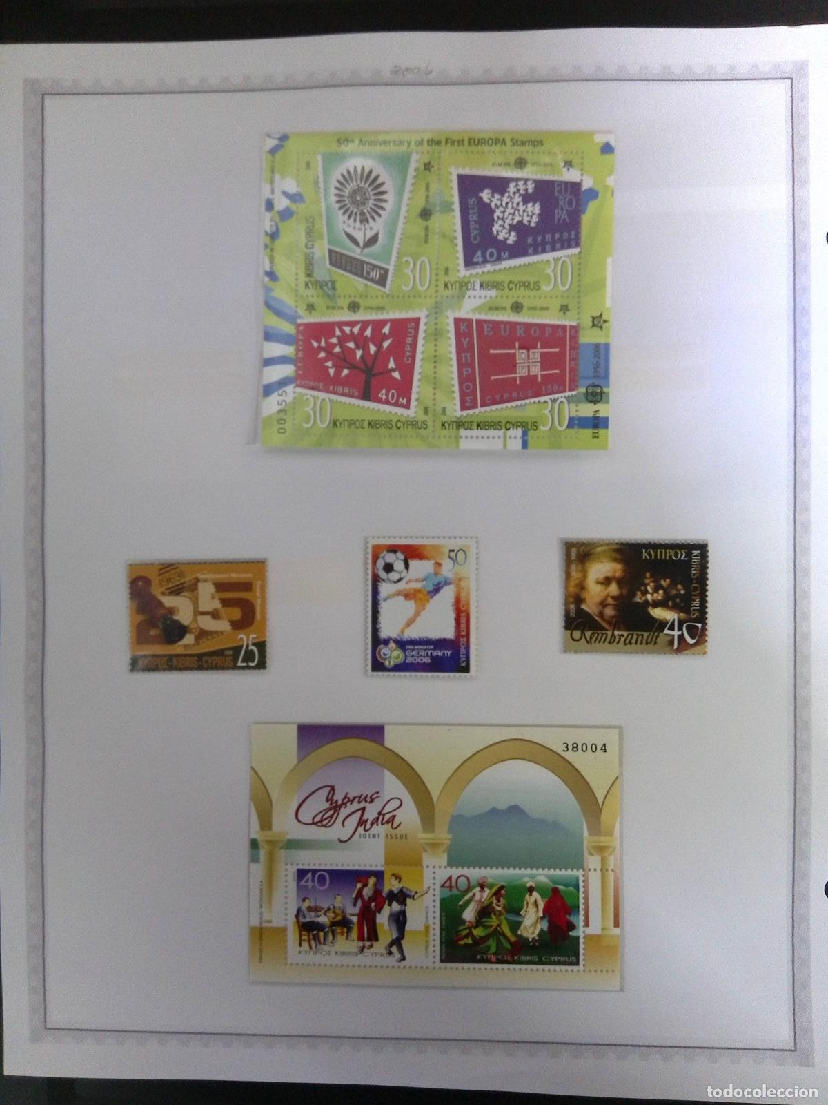Selos: CMI) 2006. CYPRUS. ANNIVERSARY OF THE FIRST EUROPA STAMPS, CLASSICAL ART BY REMBRANDT, AND CYPRUS-IN