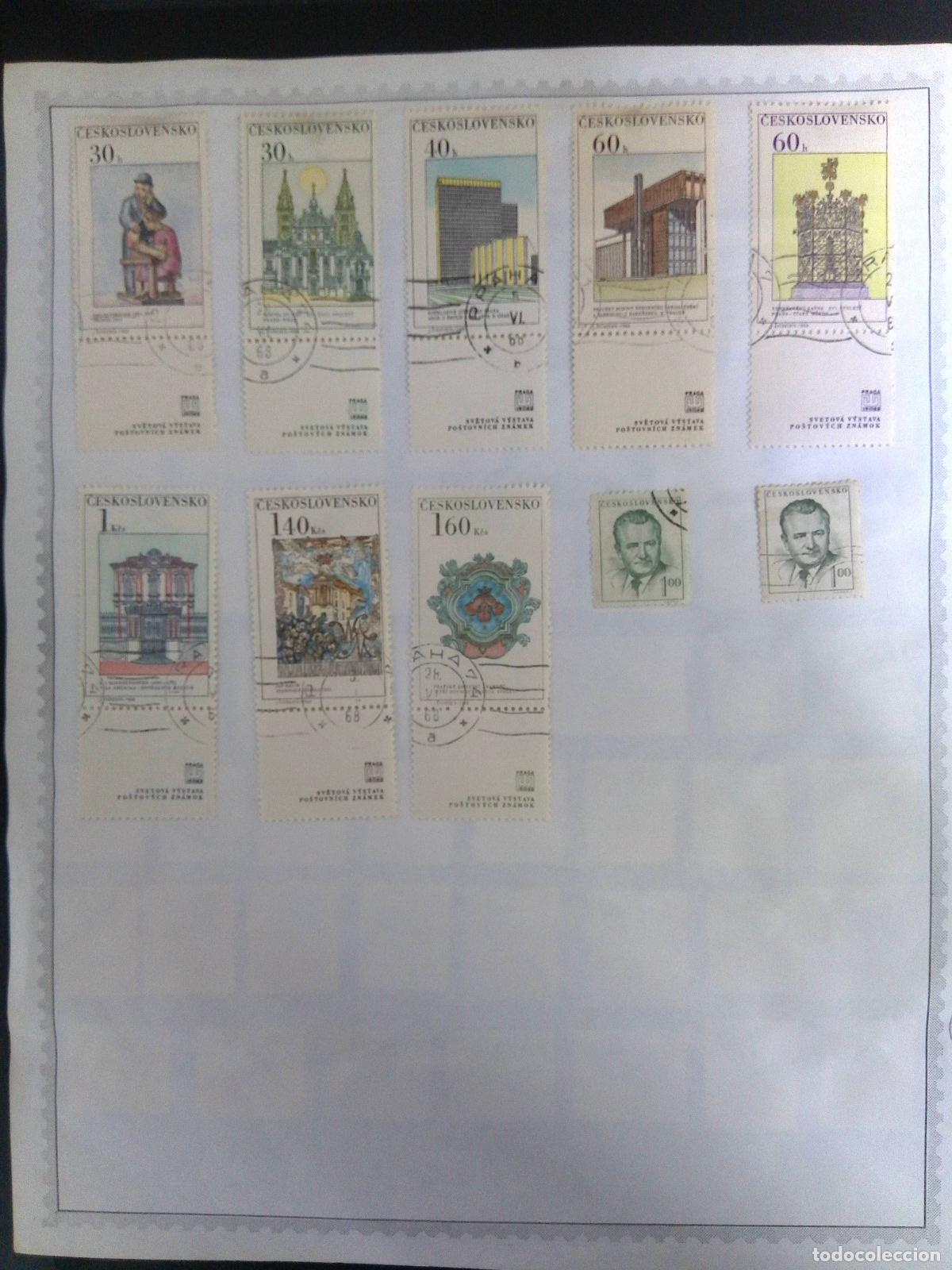 Selos: CMI) 1968. CZECHOSLOVAKIA. COMMEMORATIVE ISSUE FEATURING MODERN ARCHITECTURE, HISTORIC PALACES, AND