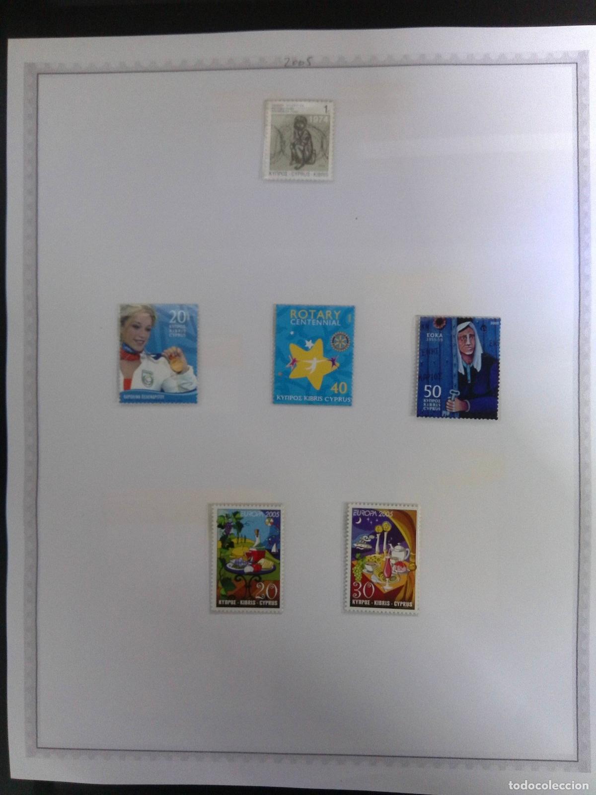 Sellos: CMI) 2005. CYPRUS. ROTARY INTERNATIONAL CENTENARY, WINTER OLYMPIC SPORTS, AND EUROPEAN GASTRONOMY (2