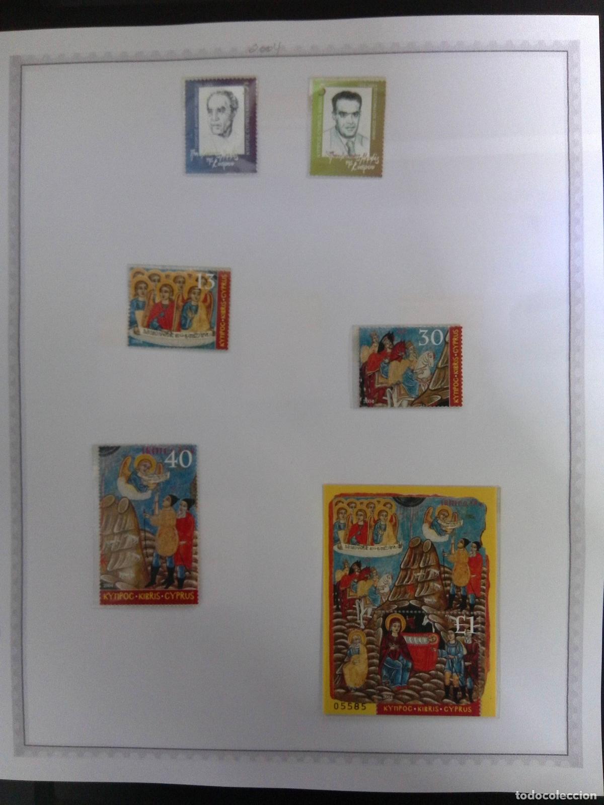 Sellos: CMI) 2004. CYPRUS. PORTRAITS OF POLITICAL LEADERS AND CHRISTIAN ICONOGRAPHY FROM ANCIENT PAINTINGS A