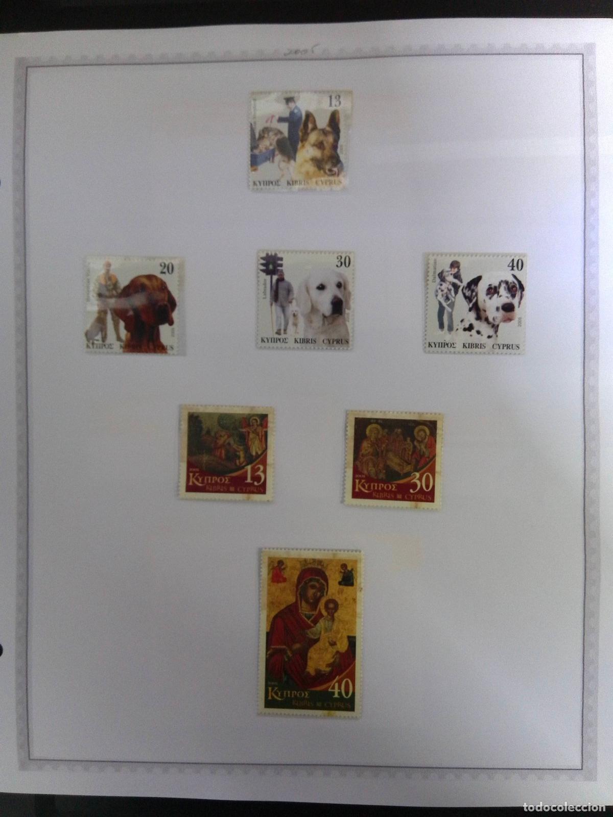 Sellos: CMI) 2005. CYPRUS. ISSUE FEATURING DOG BREEDS AND RELIGIOUS ICONOGRAPHY FROM BYZANTINE SACRED ART. A