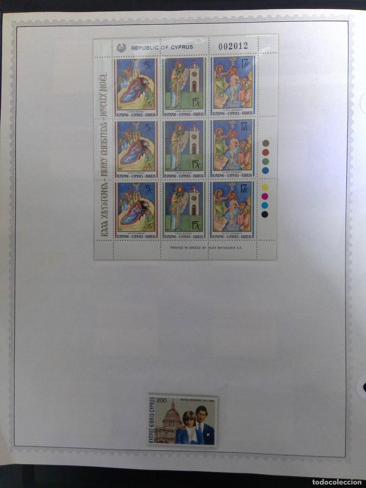 Sellos: CMI) 1993. CYPRUS. CHRISTMAS MINIATURE SHEET ISSUE FEATURING BYZANTINE SACRED ICONOGRAPHY AND A LOOS