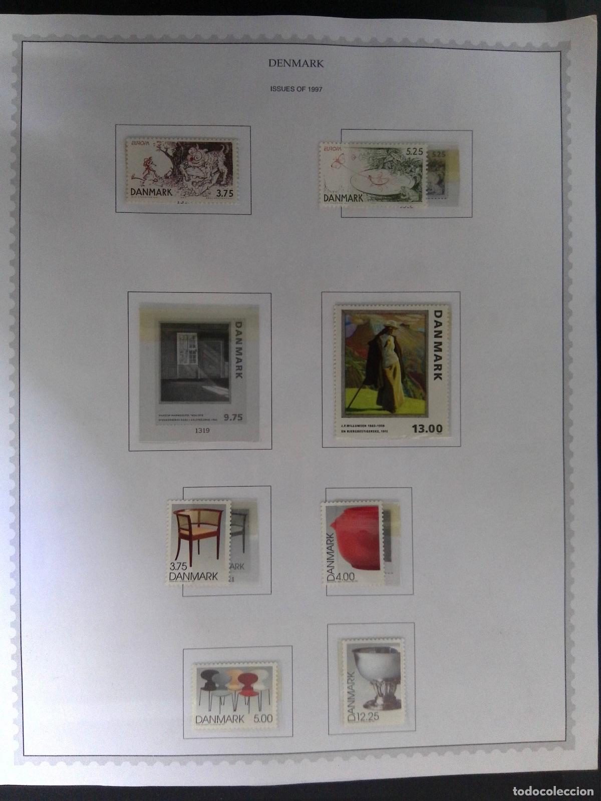 Sellos: CMI) 1997. DENMARK. CULTURAL MYTHOLOGY ISSUES, CLASSICAL FINE ART PAINTING, VINTAGE FURNITURE INDUST