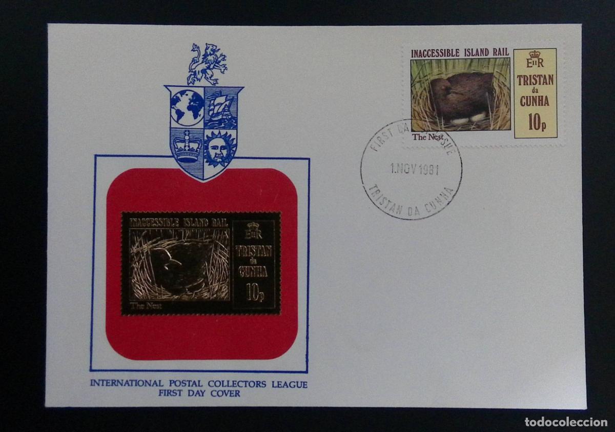 Francobolli: CMI) 1981. TRISTAN DA CUNHA. BIRDLIFE / INACCESSIBLE ISLAND RAIL. FDC. INTERNATIONAL POSTAL LEAGUE.