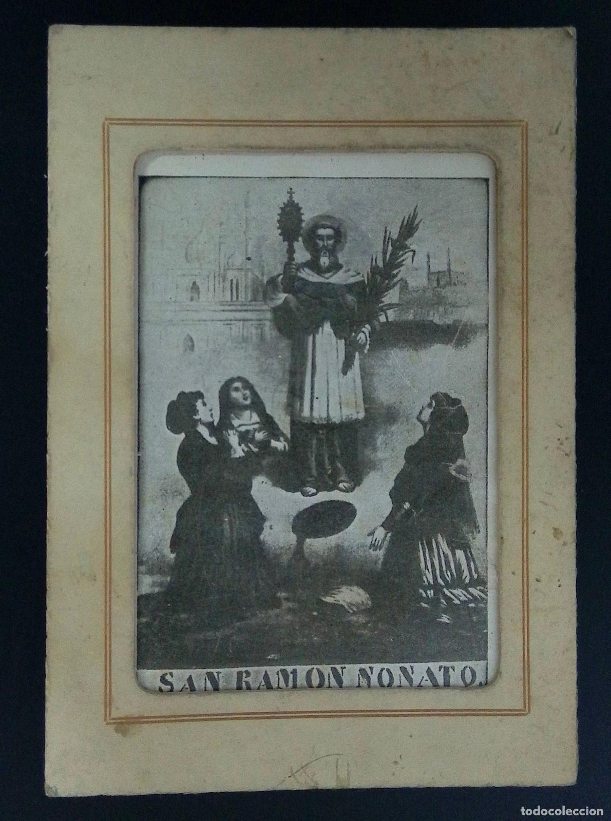 Francobolli: CMI) 1910. MEXICO. RELIGIOUS ICONOGRAPHY / PRINT OF SAINT RAYMOND NONNATUS WITH FEMALE DEVOTEES IN P
