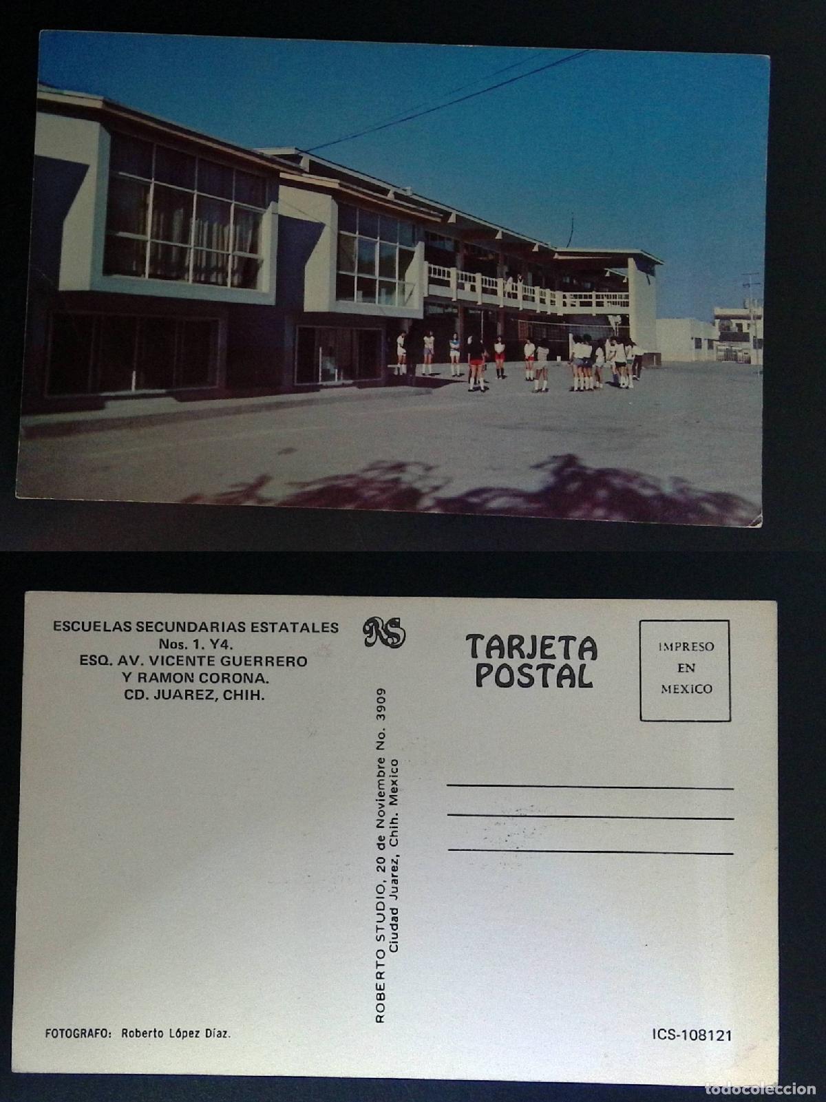 Selos: CMI) 1970. MEXICO. CIVIL ARCHITECTURE / GENERAL VIEW OF THE COURTYARD OF THE STATE SECONDARY SCHOOLS