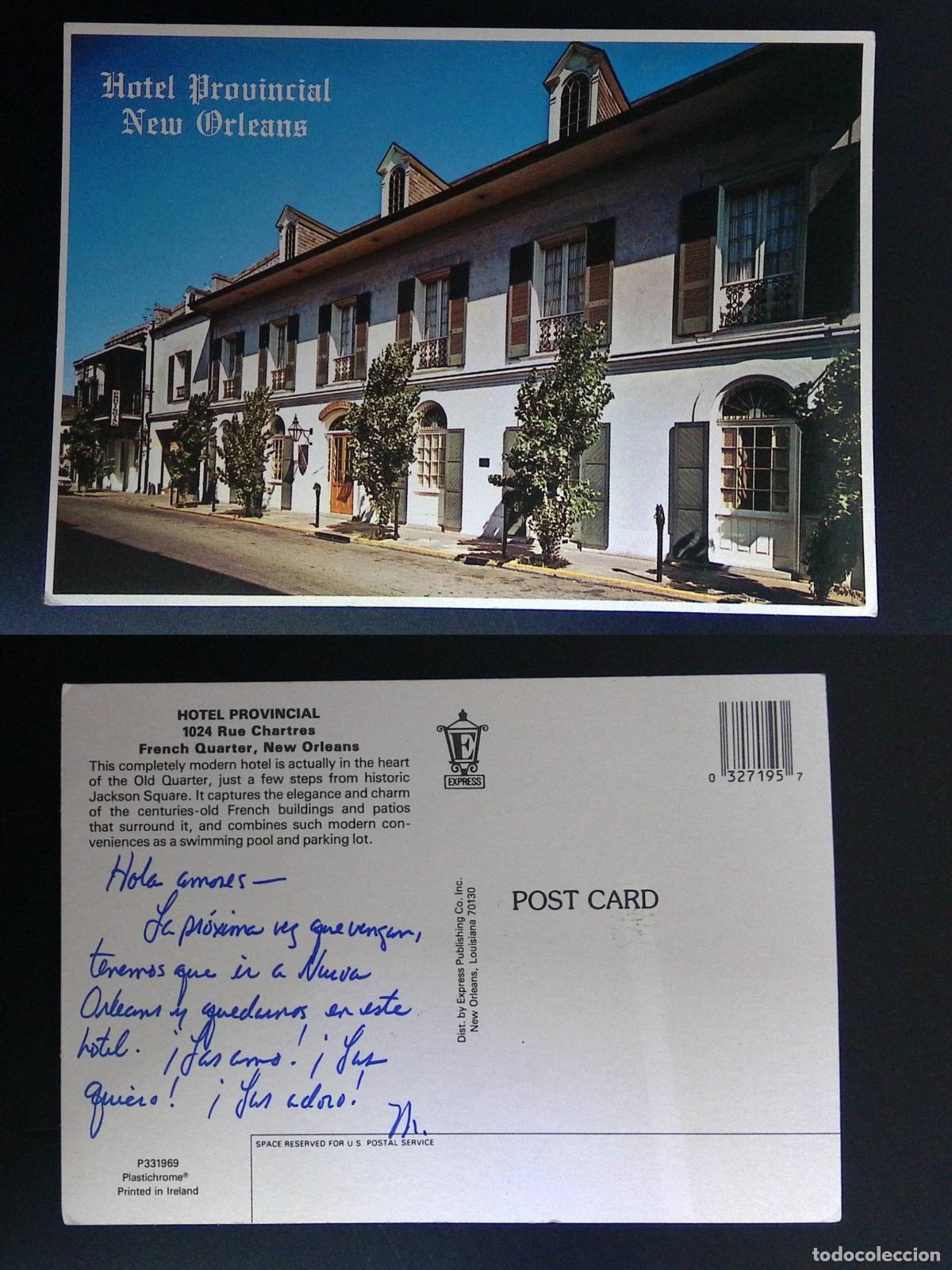 Selos: CMI) 1969. USA. COLONIAL ARCHITECTURE / FACADE OF THE HISTORIC HOTEL PROVINCIAL IN THE FRENCH QUARTE