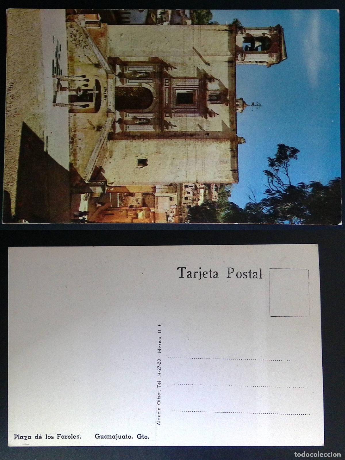 Sellos: CMI) 1960. MEXICO. COLONIAL BAROQUE ARCHITECTURE / PERSPECTIVE VIEW OF THE PLAZA DE LOS FAROLES IN G