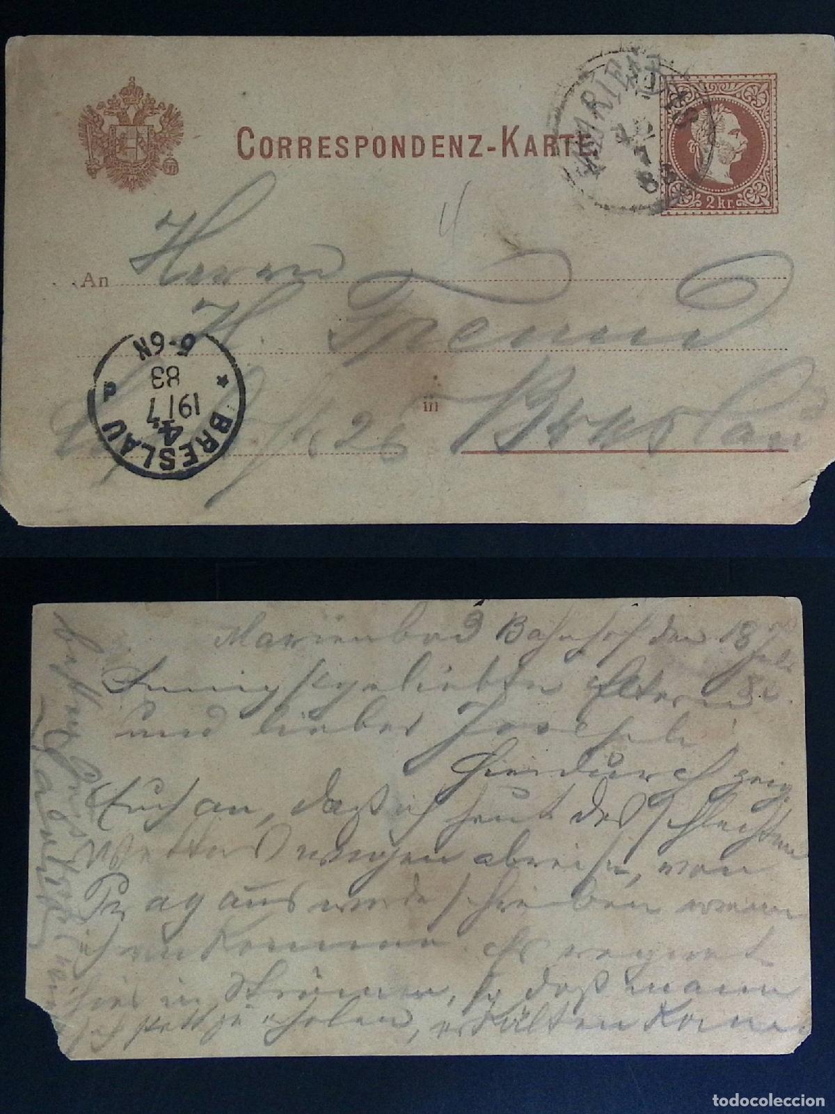 Stamps: CMI) 1917. GERMANY. CORRESPONDENCE CARD WITH CLASSIC STAMP. PRE-PRINTED WITH AN IMPERIAL PORTRAIT. D