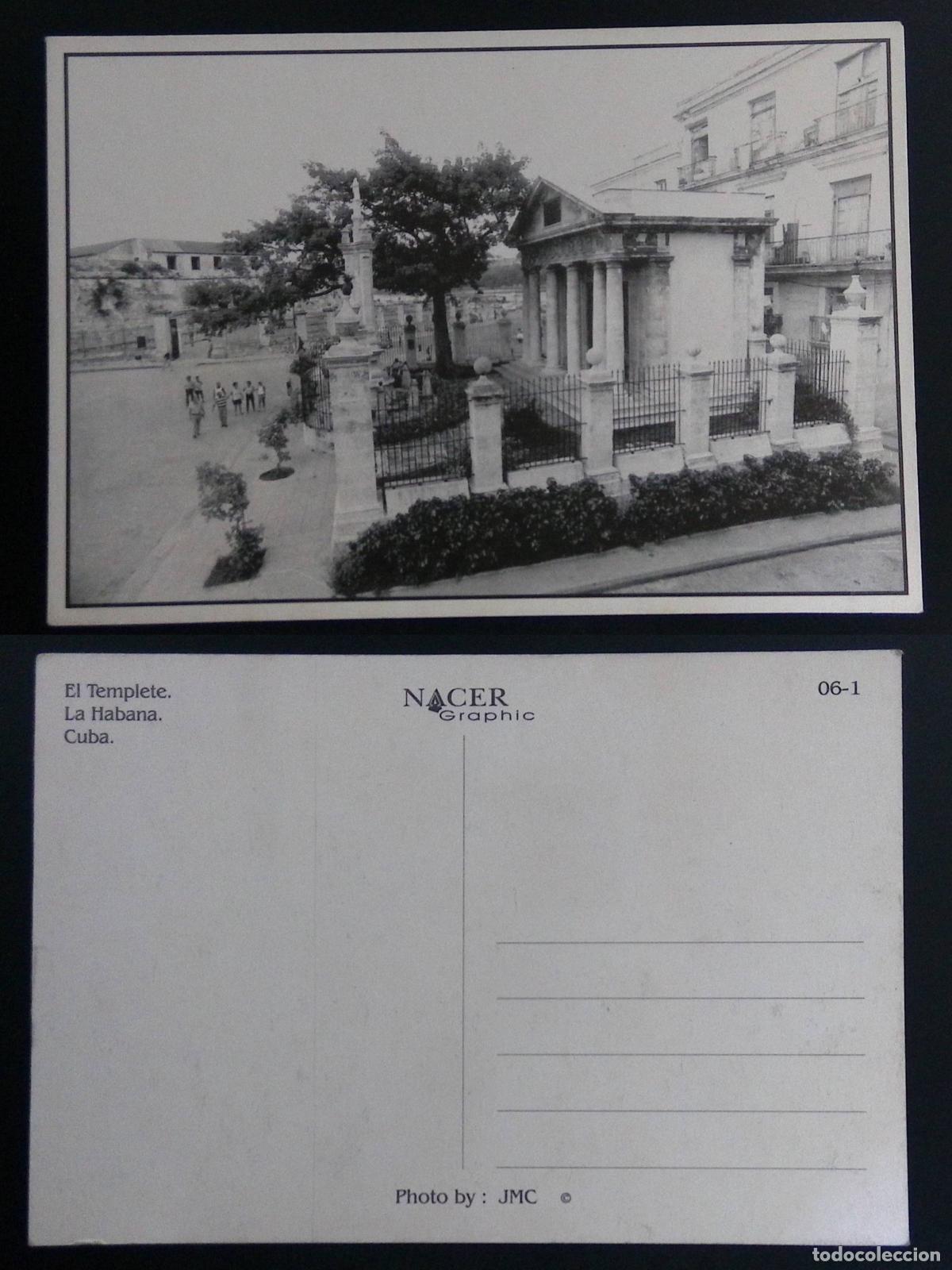 Sellos: CMI) 1998. CUBA. COLONIAL ARCHITECTURE. HISTORIC FA&Ccedil;ADE OF EL TEMPLETE MONUMENT. POSTCARD. FYV. XF