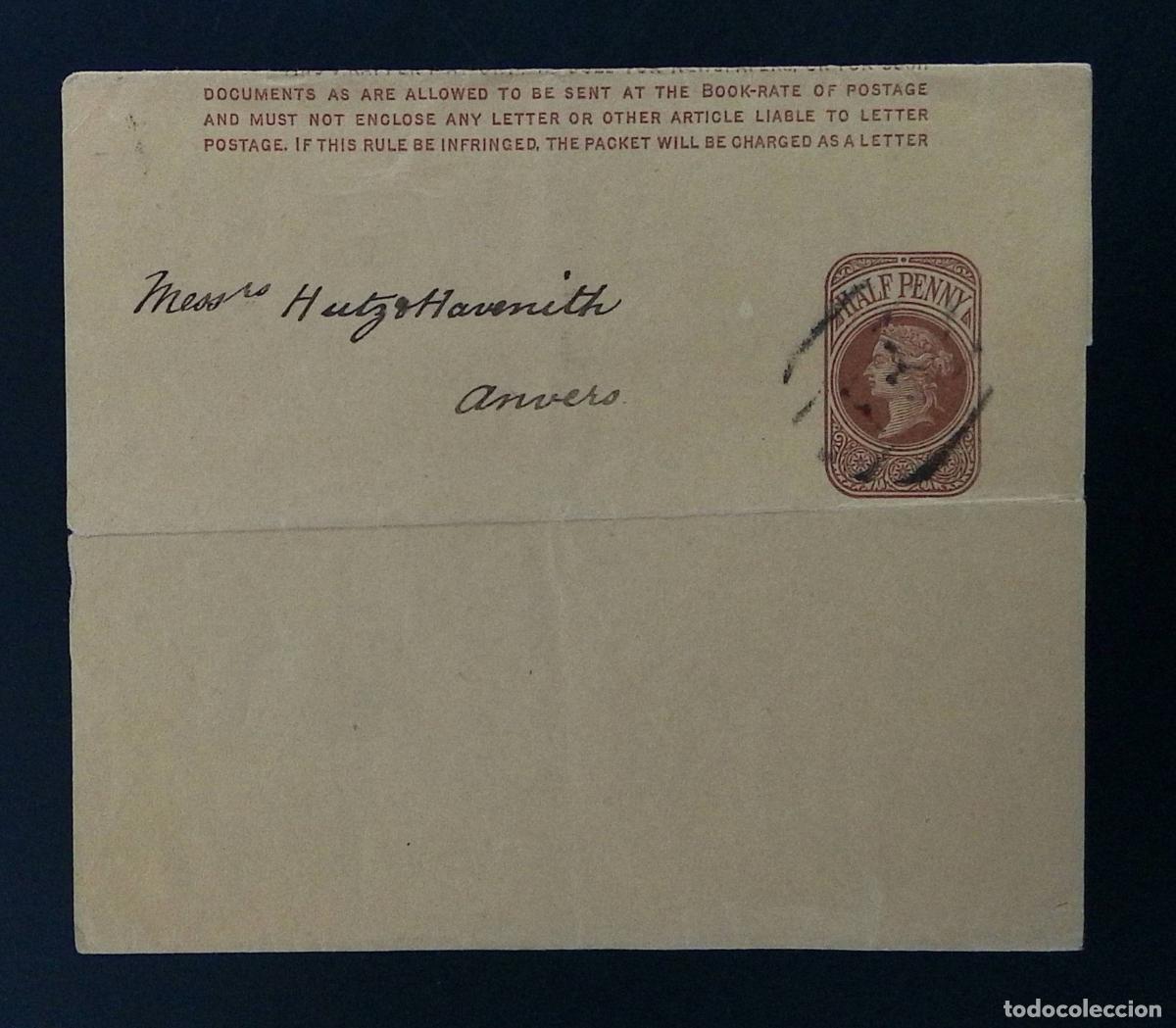 Sellos: CMI) 1898. BELGIUM. HISTORICAL POSTAL DOCUMENTATION. COMMEMORATIVE STAMP FEATURING A RECENT PROFILE