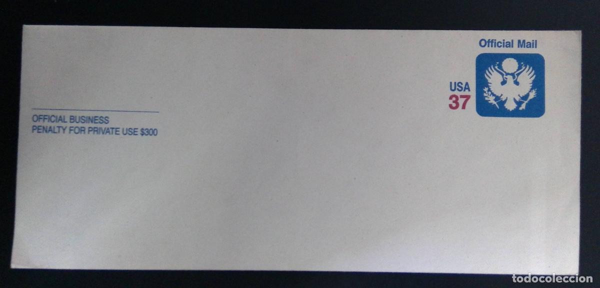 Sellos: CMI) 2003. UNITED STATES. OFFICIAL GOVERNMENT MAIL COVER. EAGLE EMBLEM IN A BLUE BOX. XF