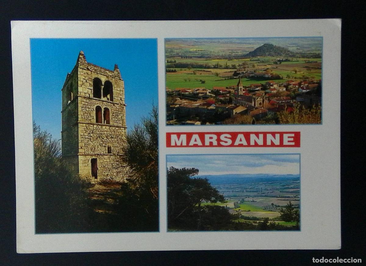 Sellos: CMI) 1978. FRANCE. TOURIST VIEW OF THE COMMUNE OF MARSANNE, FEATURING THE ICONIC MEDIEVAL STONE TOWE