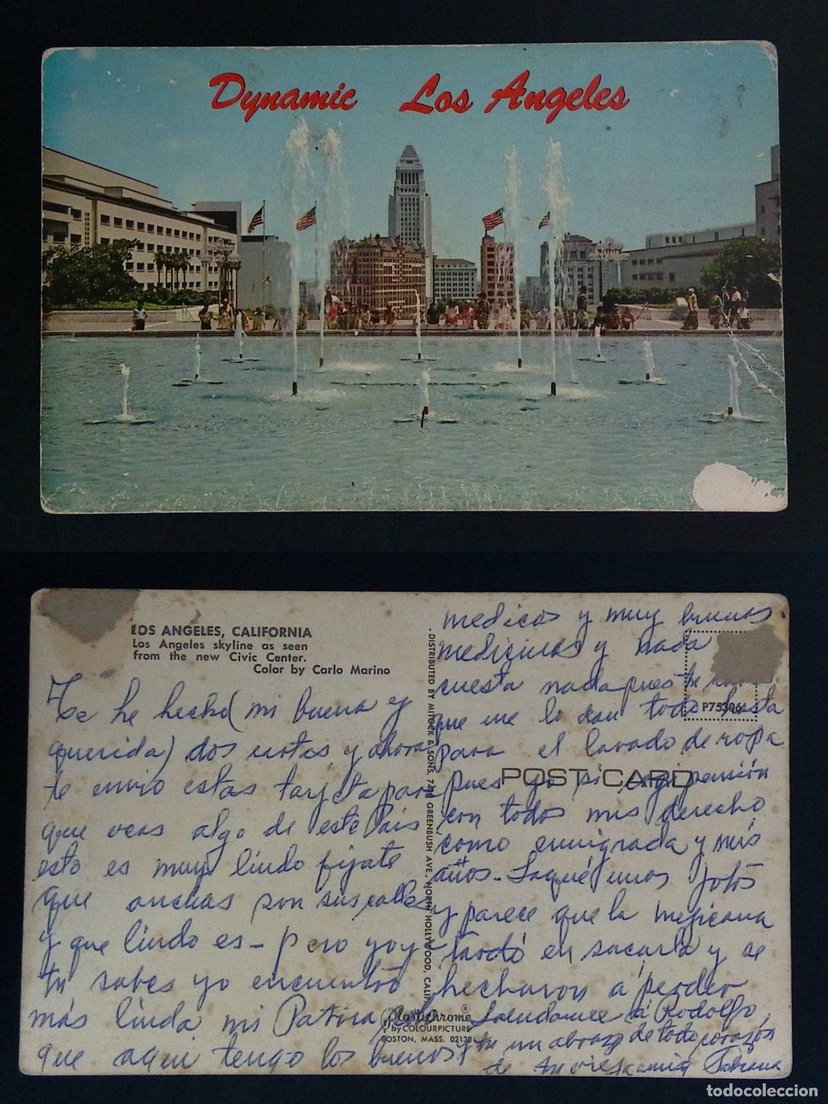 Stamps: CMI) 1964. USA. ILLUMINATED FOUNTAIN. ARTHUR J. WILL MEMORIAL FOUNTAIN IN GRAND PARK. TOURIST POSTCA