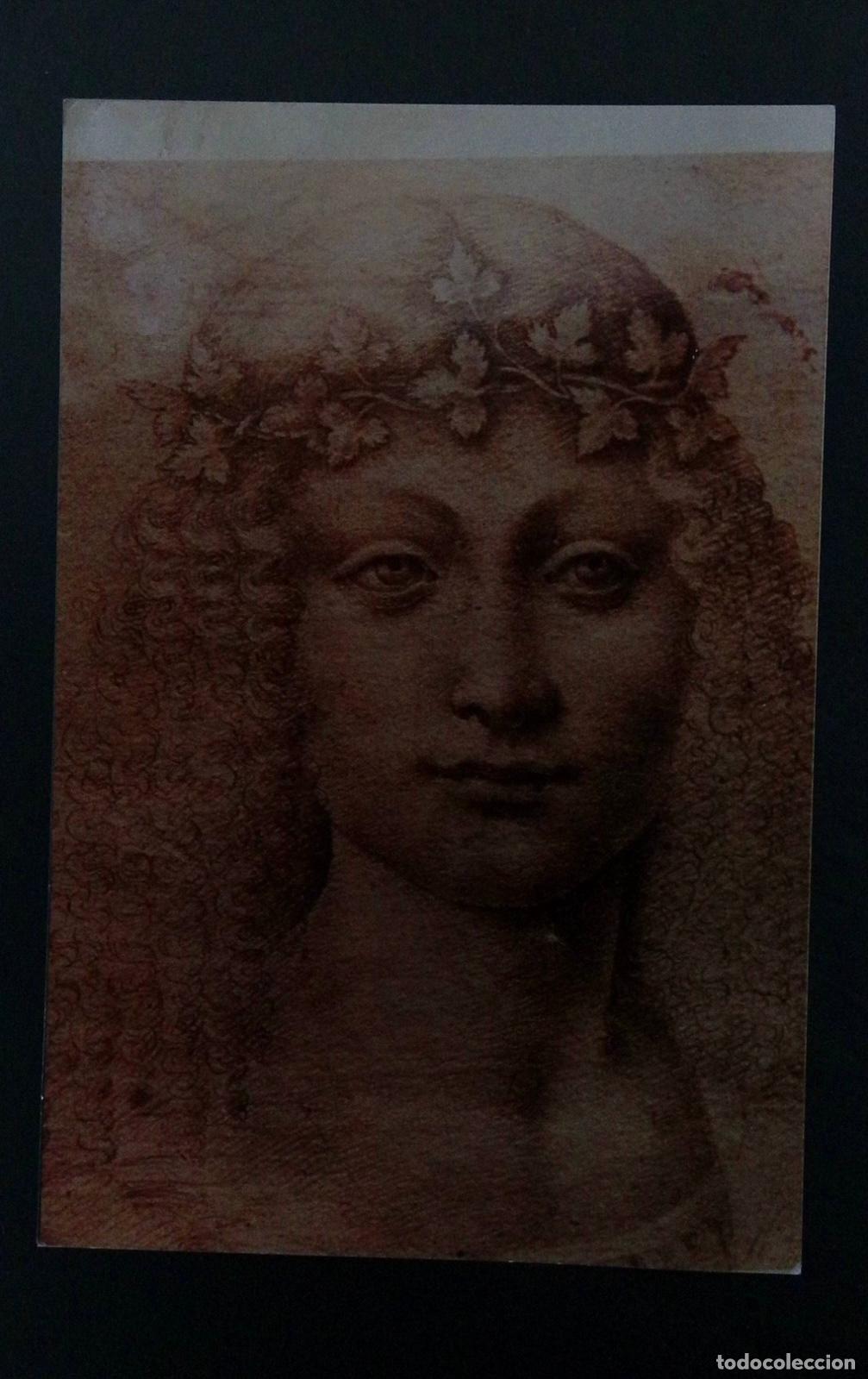 Stamps: CMI) 1980. ITALY. RENAISSANCE ART. DRAWING TITLED *HEAD OF A GIRL* BY LEONARDO DA VINCI. ART REPRODU