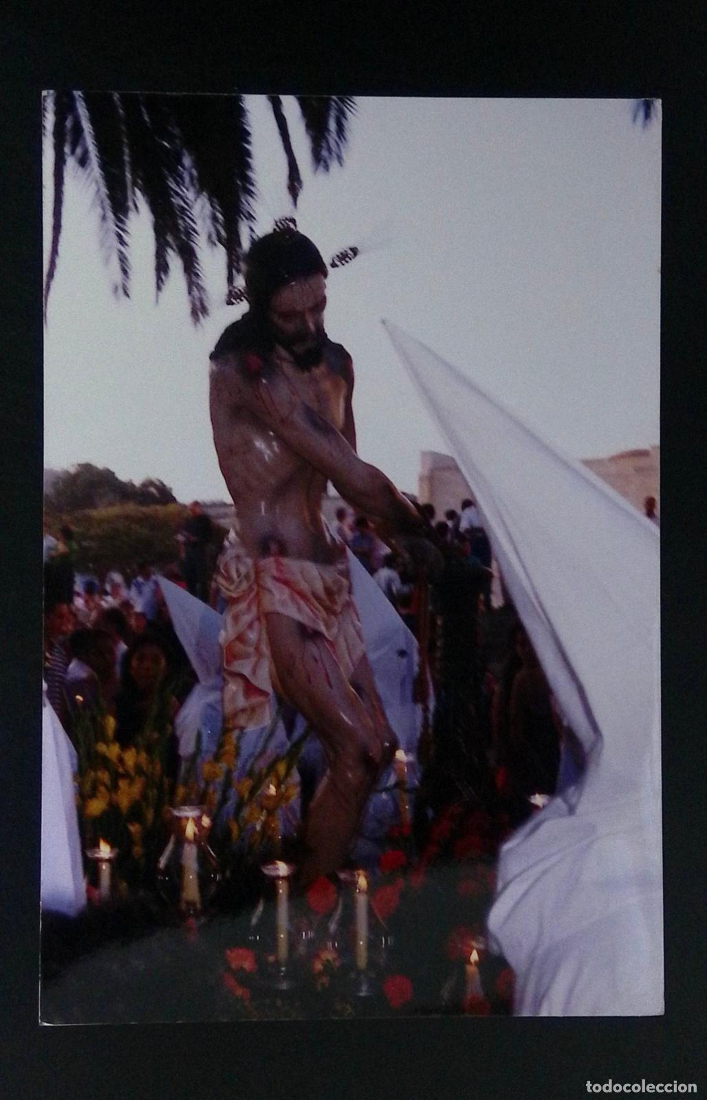 Stamps: CMI) 1995. SPAIN. RELIGIOUS HOLY WEEK SCENE; SACRED SCULPTURE OF CHRIST. COLOR PHOTOGRAPH IN POSTCAR