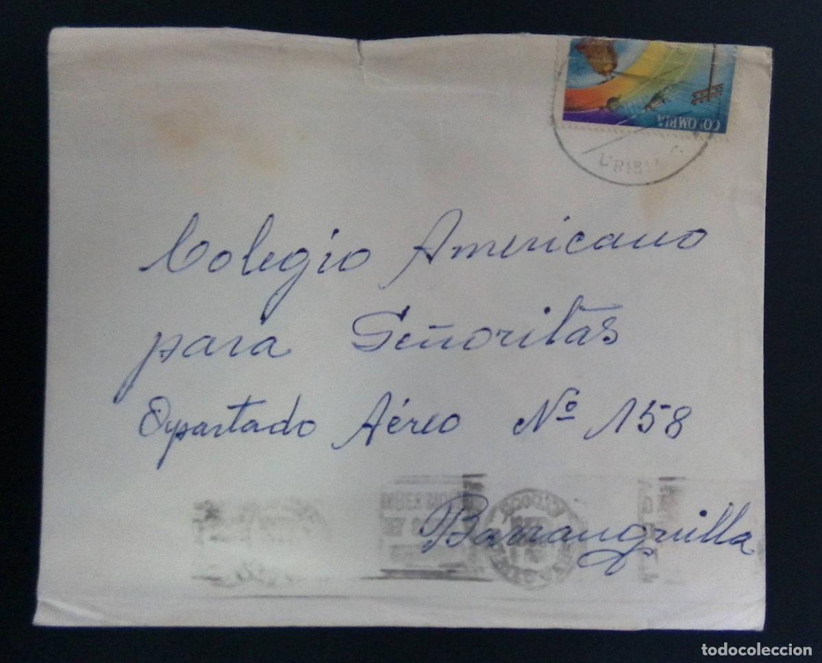 Sellos: CMI) 1970. COLOMBIA. SATELLITE COMMUNICATION NETWORK. INTERNAL MAIL. XF